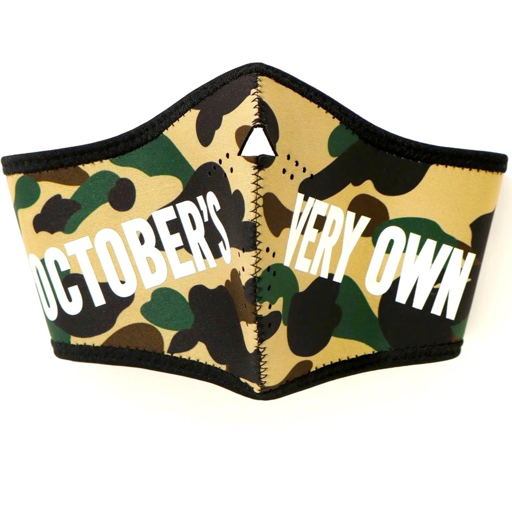 BAPE x OVO 1st Camo Mask